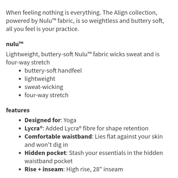 🍋 LULULEMON 🍋  Align 28"   Size 2  formation Cheetah leopard camo - Picture 9 of 11